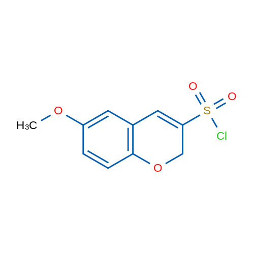 6-Methoxy-2H-chromene-3-sulfonyl chloride 1g