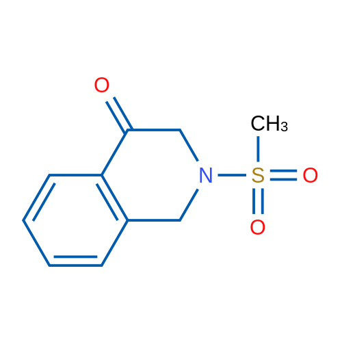 2-Methanesulfonyl-2,3-dihydro-1H-isoquinolin-4-one 1g