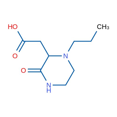 2-(3-Oxo-1-propylpiperazin-2-yl)acetic acid 1g