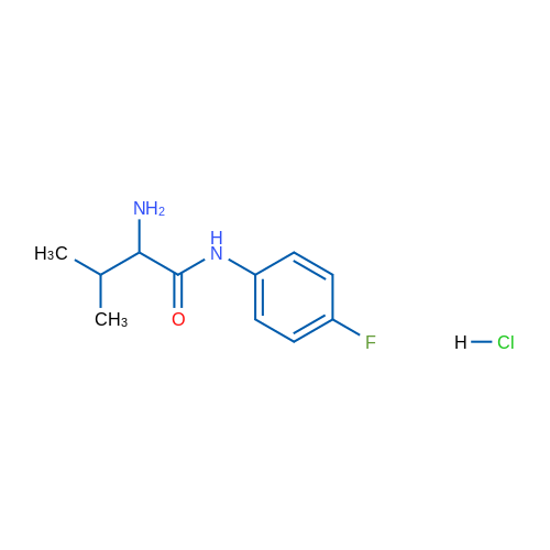 2-Amino-N-(4-fluorophenyl)-3-methylbutanamide hydrochloride 5g