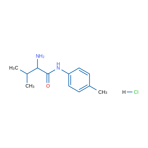 2-Amino-3-methyl-N-(p-tolyl)butanamide hydrochloride 1g