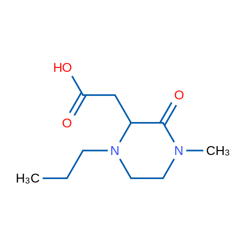 2-(4-Methyl-3-oxo-1-propylpiperazin-2-yl)acetic acid 5g