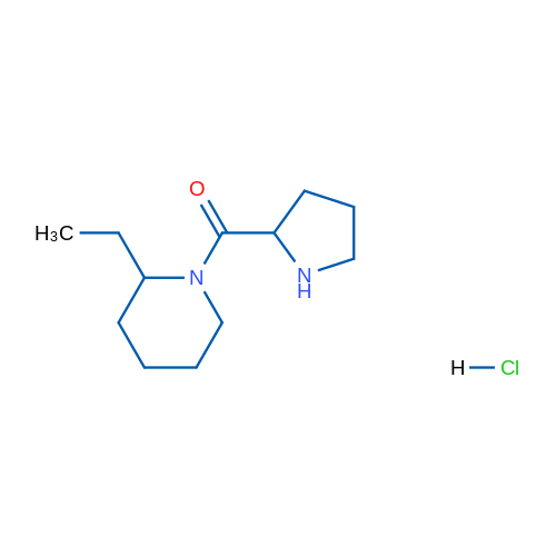 (2-Ethylpiperidin-1-yl)(pyrrolidin-2-yl)methanone hydrochloride 5g