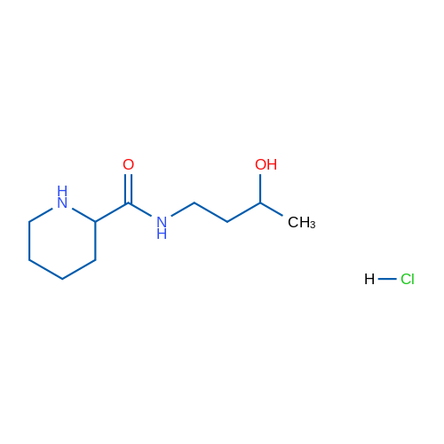 N-(3-Hydroxybutyl)piperidine-2-carboxamide hydrochloride 5g
