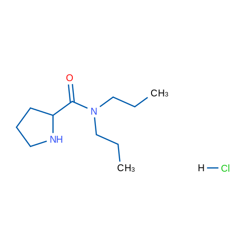 N,N-Dipropylpyrrolidine-2-carboxamide hydrochloride 1g