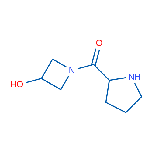(3-Hydroxyazetidin-1-yl)(pyrrolidin-2-yl)methanone 1g