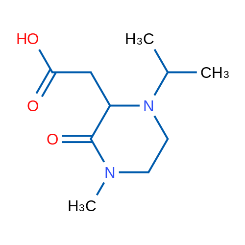 2-(1-Isopropyl-4-methyl-3-oxopiperazin-2-yl)acetic acid 1g