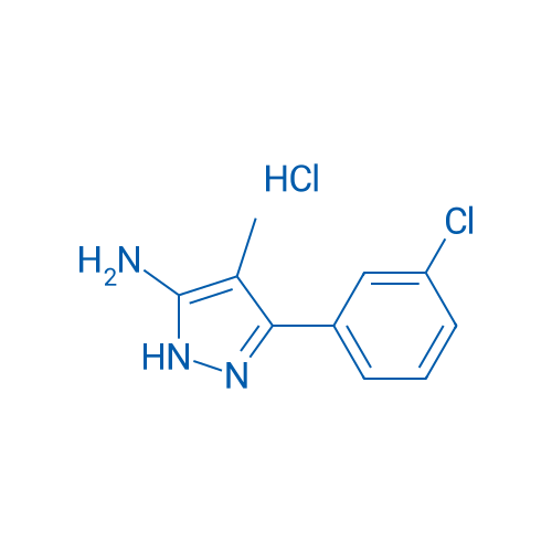 3-(3-Chlorophenyl)-4-methyl-1H-pyrazol-5-amine hydrochloride 1g
