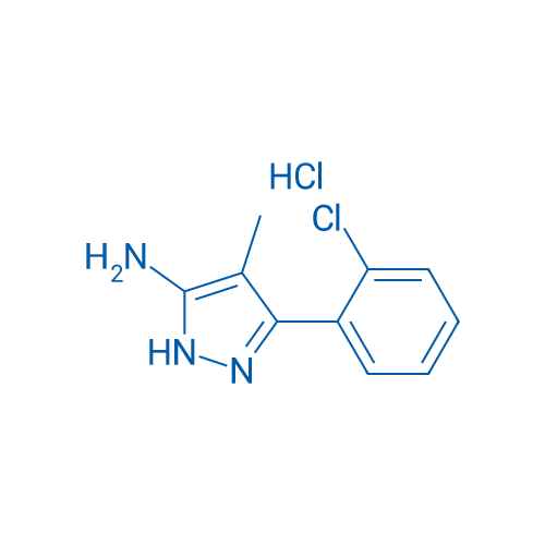 3-(2-Chlorophenyl)-4-methyl-1H-pyrazol-5-amine hydrochloride 5g