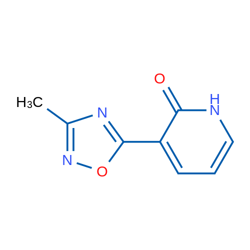 3-(3-Methyl-1,2,4-oxadiazol-5-yl)-1,2-dihydropyridin-2-one 50mg