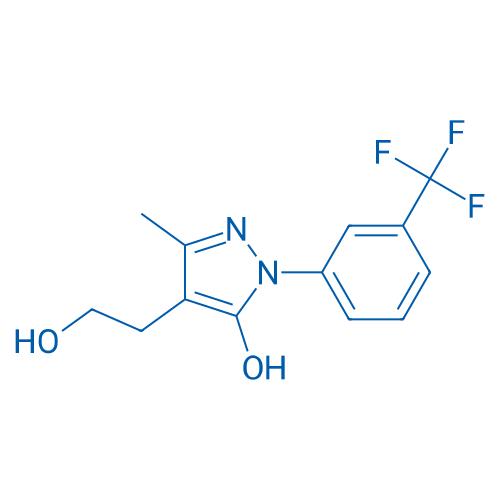 4-(2-Hydroxyethyl)-3-methyl-1-(3-(trifluoromethyl)phenyl)-1H-pyrazol-5-ol 1g