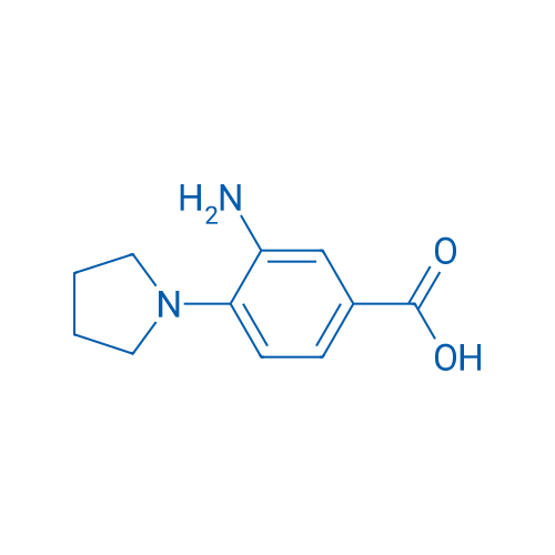 3-Amino-4-(pyrrolidin-1-yl)benzoic acid 1g