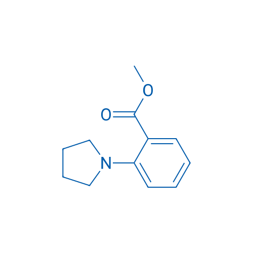 Methyl 2-(pyrrolidin-1-yl)benzoate 100mg