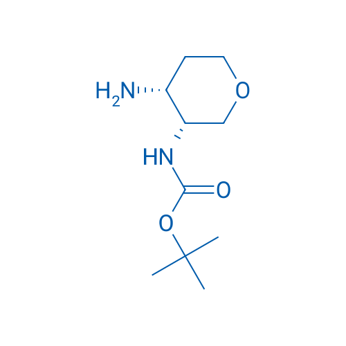 tert-Butyl ((3R,4R)-4-aminotetrahydro-2H-pyran-3-yl)carbamate 100mg