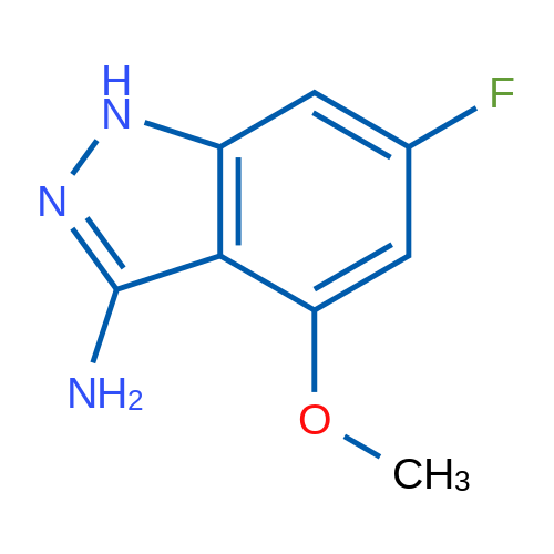 6-Fluoro-4-methoxy-1H-indazol-3-amine 1g