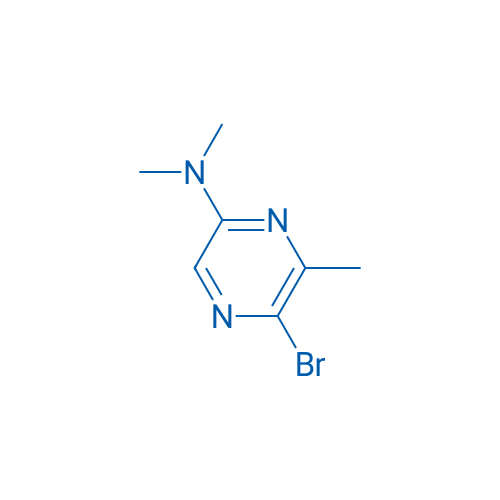 5-Bromo-N,N,6-trimethylpyrazin-2-amine 1g