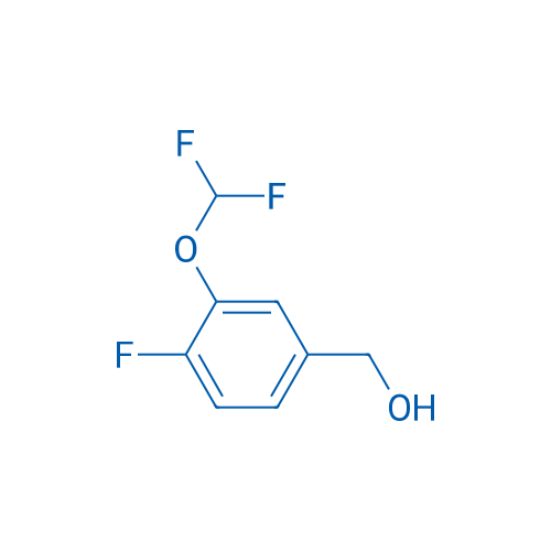 (3-(Difluoromethoxy)-4-fluorophenyl)methanol 1g