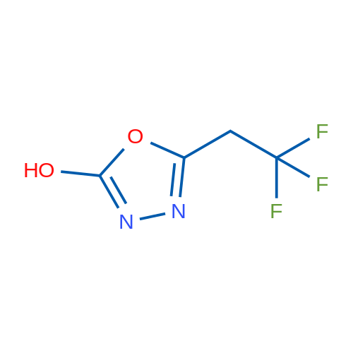 5-(2,2,2-Trifluoroethyl)-1,3,4-oxadiazol-2-ol 250mg