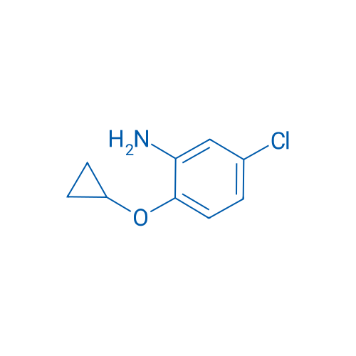 5-Chloro-2-cyclopropoxyaniline 1g