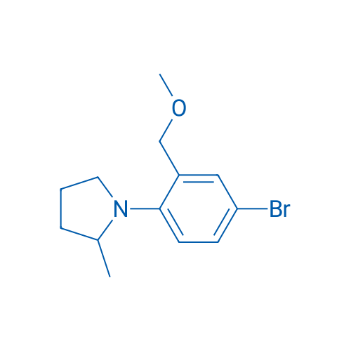 1-(4-Bromo-2-(methoxymethyl)phenyl)-2-methylpyrrolidine 1g
