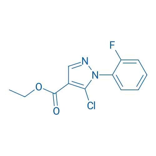 Ethyl 5-chloro-1-(2-fluorophenyl)-1H-pyrazole-4-carboxylate 1g
