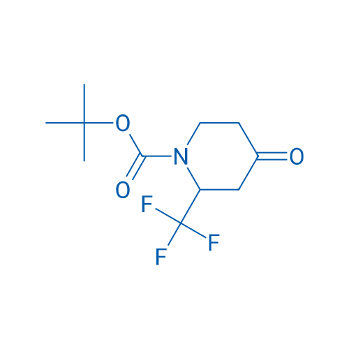 tert-Butyl 4-oxo-2-(trifluoromethyl)piperidine-1-carboxylate 100mg
