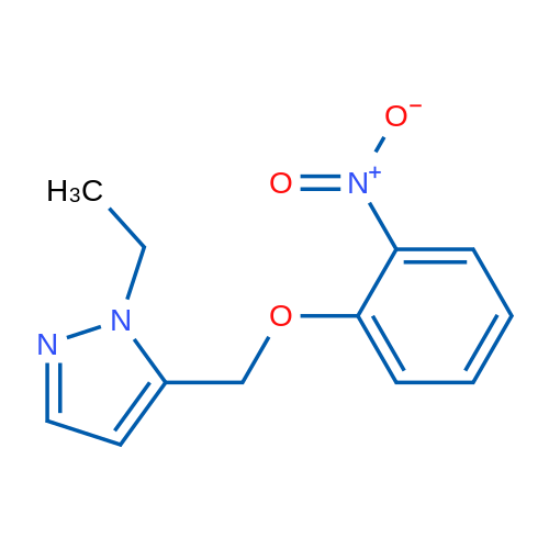 1-Ethyl-5-((2-nitrophenoxy)methyl)-1H-pyrazole 5g