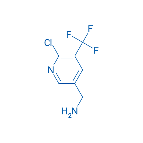 (6-Chloro-5-(trifluoromethyl)pyridin-3-yl)methanamine 250mg