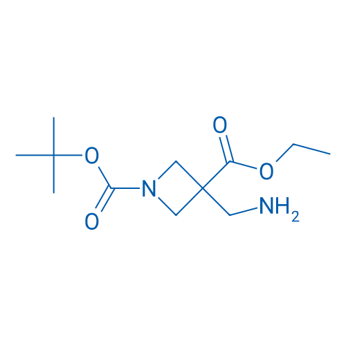 1-tert-butyl 3-ethyl 3-(aminomethyl)azetidine-1,3-dicarboxylate 1g