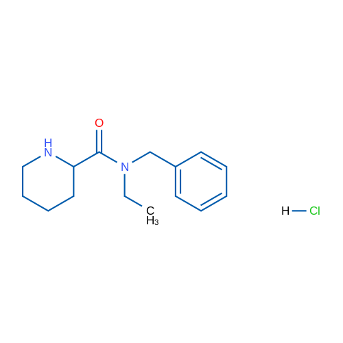 N-Benzyl-N-ethylpiperidine-2-carboxamide hydrochloride 1g