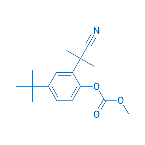 4-(tert-Butyl)-2-(2-cyanopropan-2-yl)phenyl methyl carbonate 1g