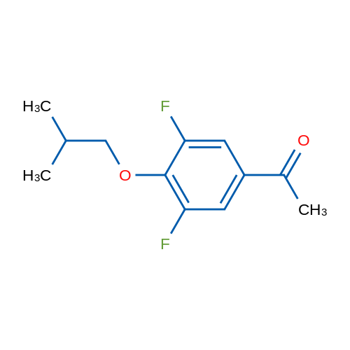 1-(3,5-Difluoro-4-isobutoxyphenyl)ethanone 1g