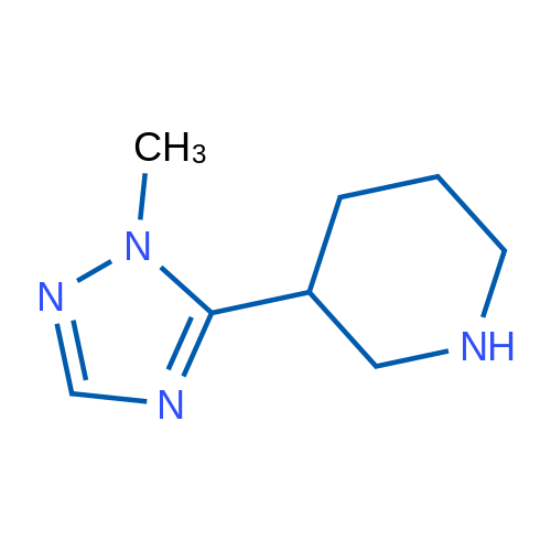 3-(1-Methyl-1H-1,2,4-triazol-5-yl)piperidine 1g
