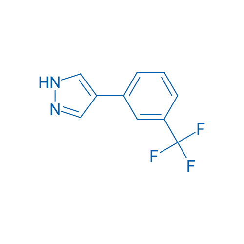 4-(3-(Trifluoromethyl)phenyl)-1H-pyrazole 250mg