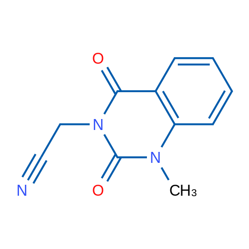 2-(1-Methyl-2,4-dioxo-1,2-dihydroquinazolin-3(4H)-yl)acetonitrile 1g
