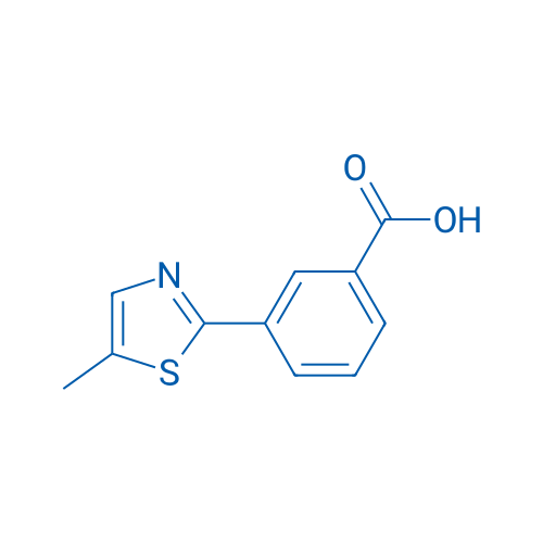 3-(5-Methylthiazol-2-yl)benzoic acid 250mg