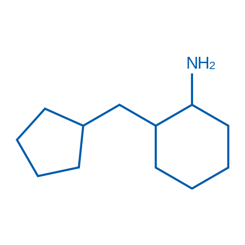 2-(Cyclopentylmethyl)cyclohexan-1-amine 250mg