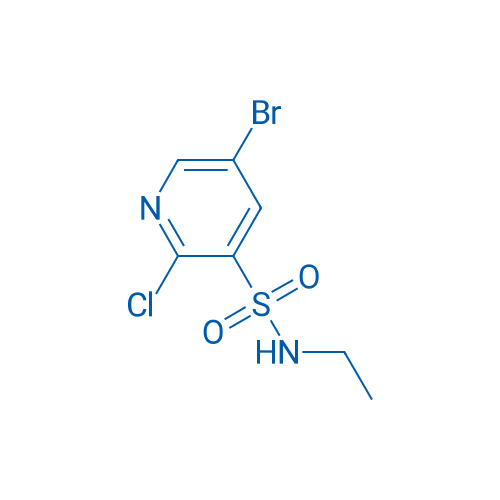 5-Bromo-2-chloro-n-ethylpyridine-3-sulfonamide 1g