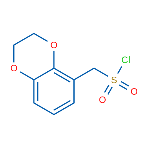 2,3-Dihydro-1,4-benzodioxin-5-ylmethanesulfonyl chloride 1g