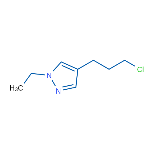 4-(3-Chloropropyl)-1-ethyl-1h-pyrazole 1g