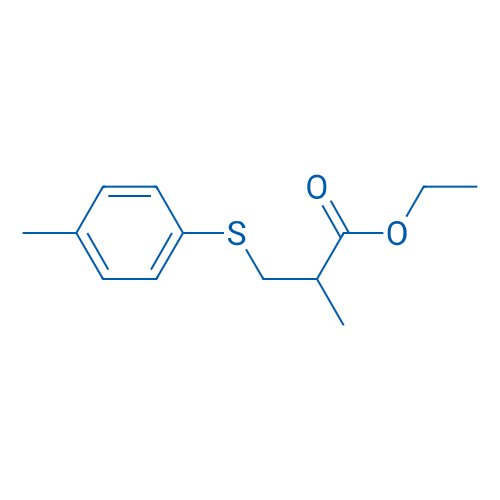 Ethyl 2-methyl-3-(p-tolylthio)propanoate 1g