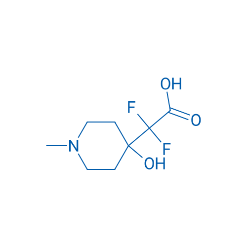 2,2-Difluoro-2-(4-hydroxy-1-methylpiperidin-4-yl)acetic acid 1g