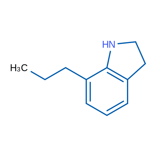 7-Propyl-2,3-dihydro-1h-indole 1g