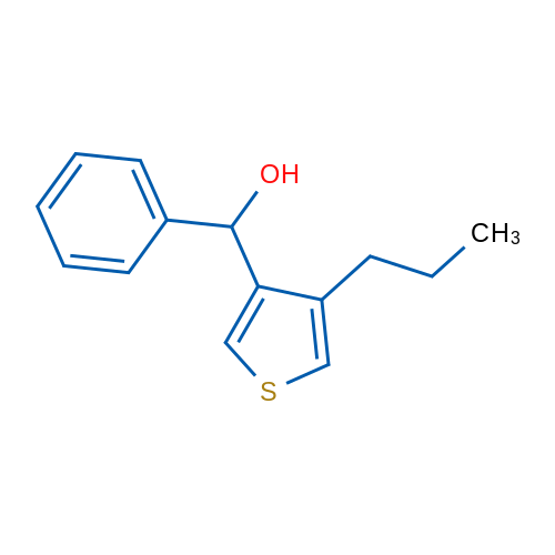 Phenyl(4-propylthiophen-3-yl)methanol 1g
