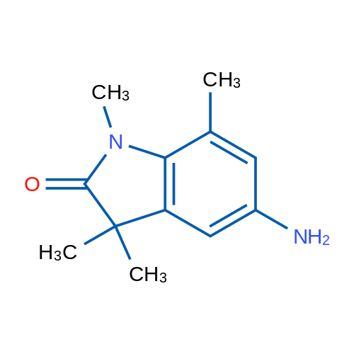 5-Amino-1,3,3,7-tetramethylindolin-2-one 5g