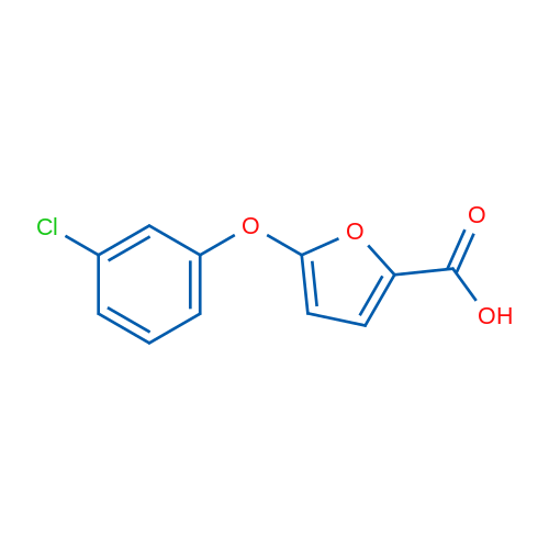 5-(3-Chlorophenoxy)furan-2-carboxylic acid 1g