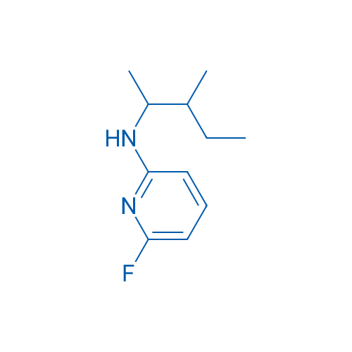 6-Fluoro-N-(3-methylpentan-2-yl)pyridin-2-amine 100mg