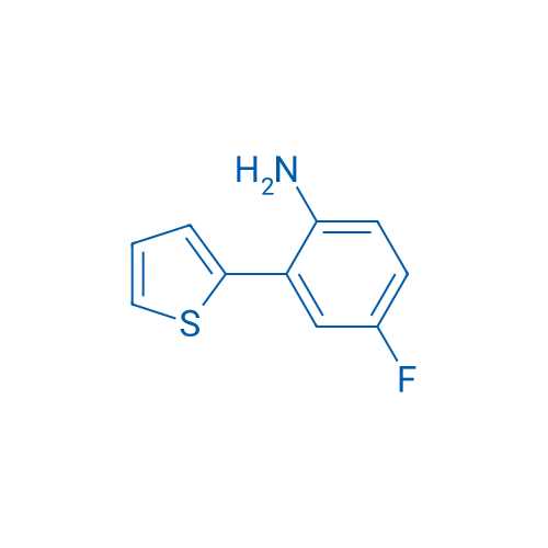 4-Fluoro-2-(thiophen-2-yl)aniline 100mg
