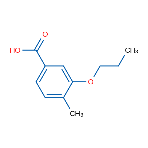 4-Methyl-3-propoxybenzoic acid 1g