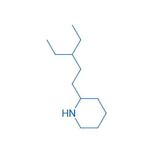 2-(3-Ethylpentyl)piperidine 1g